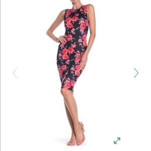 love…ady Floral Bodycon Dress - NWOT